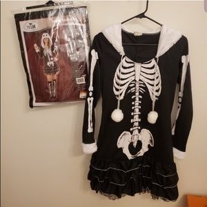 Sassy Skeleton costume size M